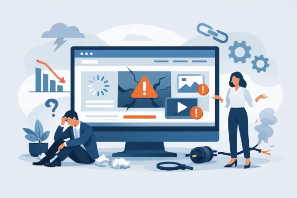 Warum Unternehmenswebsites nicht funktionieren