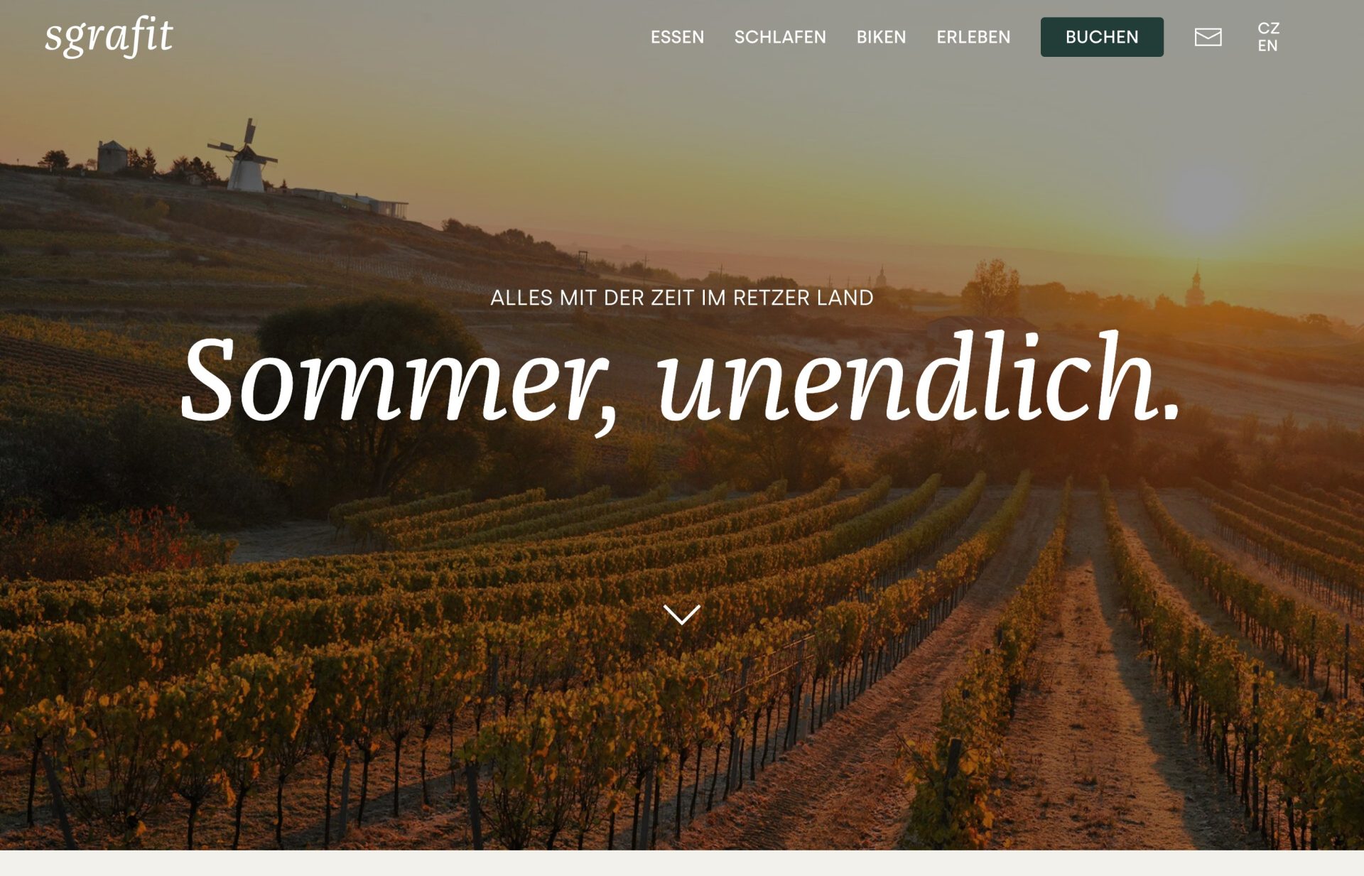 Webseite sgrafit Hotel