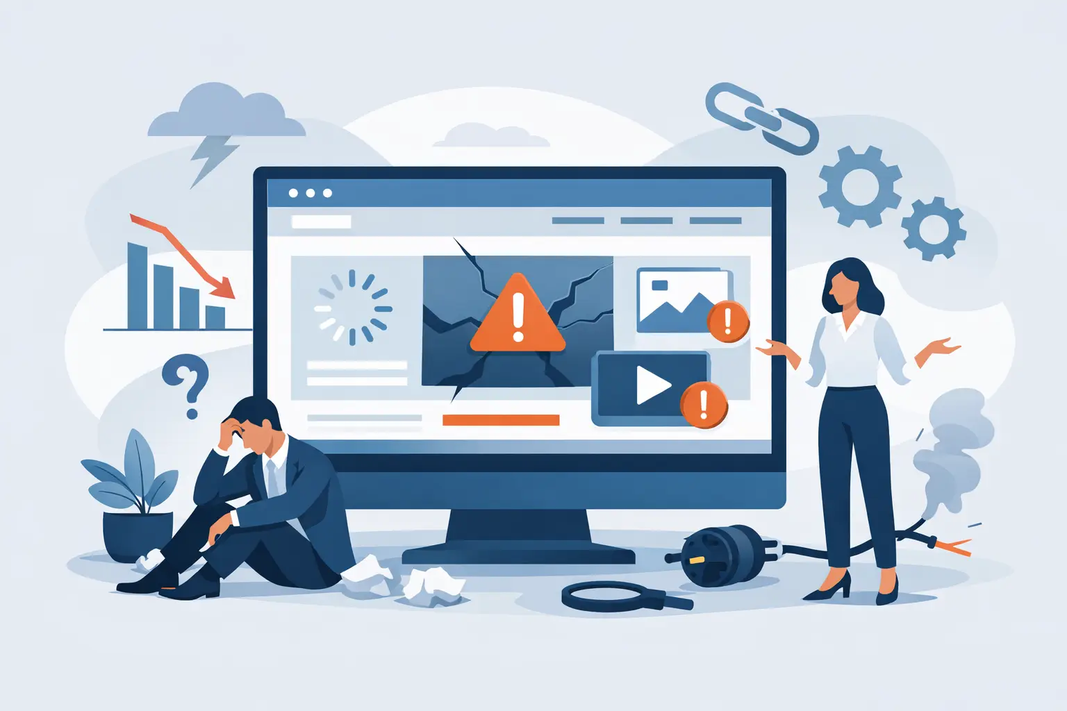 Warum Unternehmenswebsites nicht funktionieren