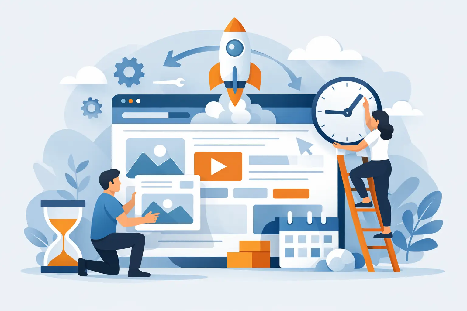 Wie lange dauert ein Website Relaunch?