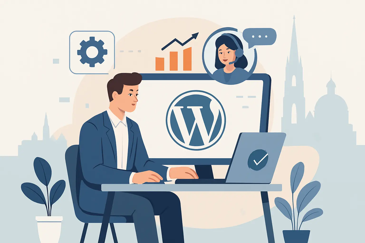 WordPress Betreuung in Wien, die wirklich wirkt