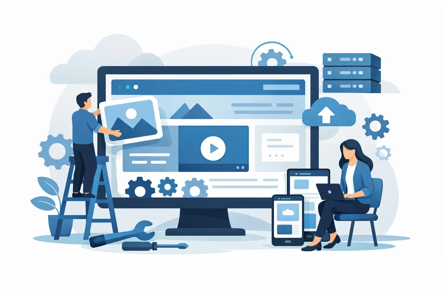 WordPress Unternehmenswebsite technisch umsetzen