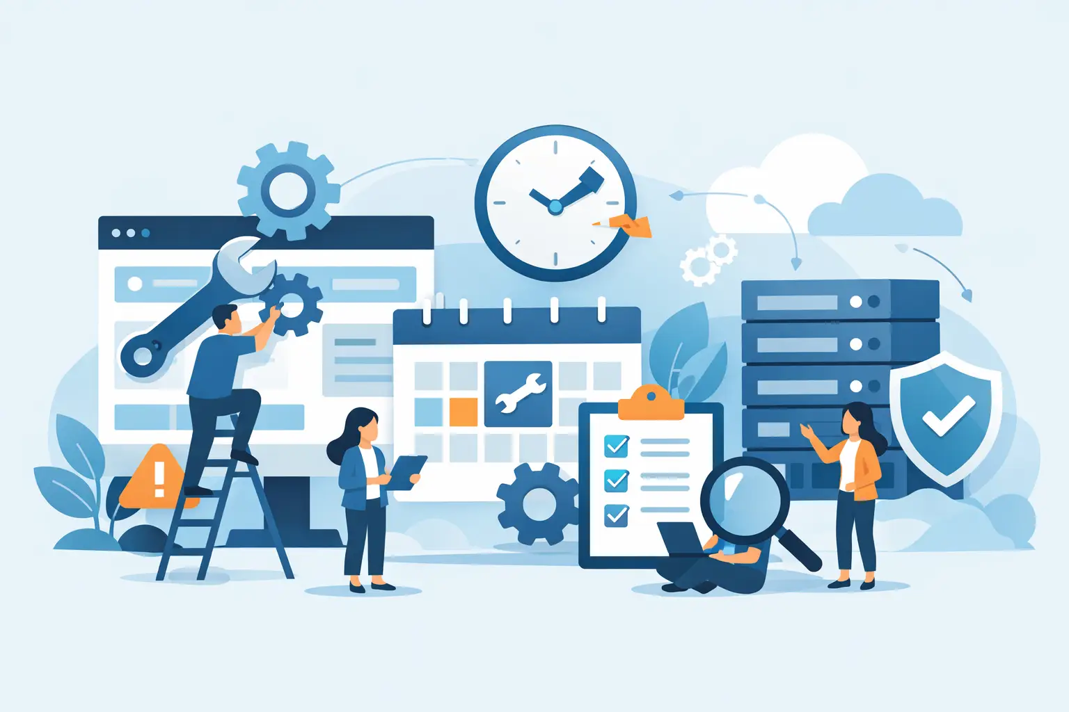 Website-Wartung für Unternehmen richtig planen