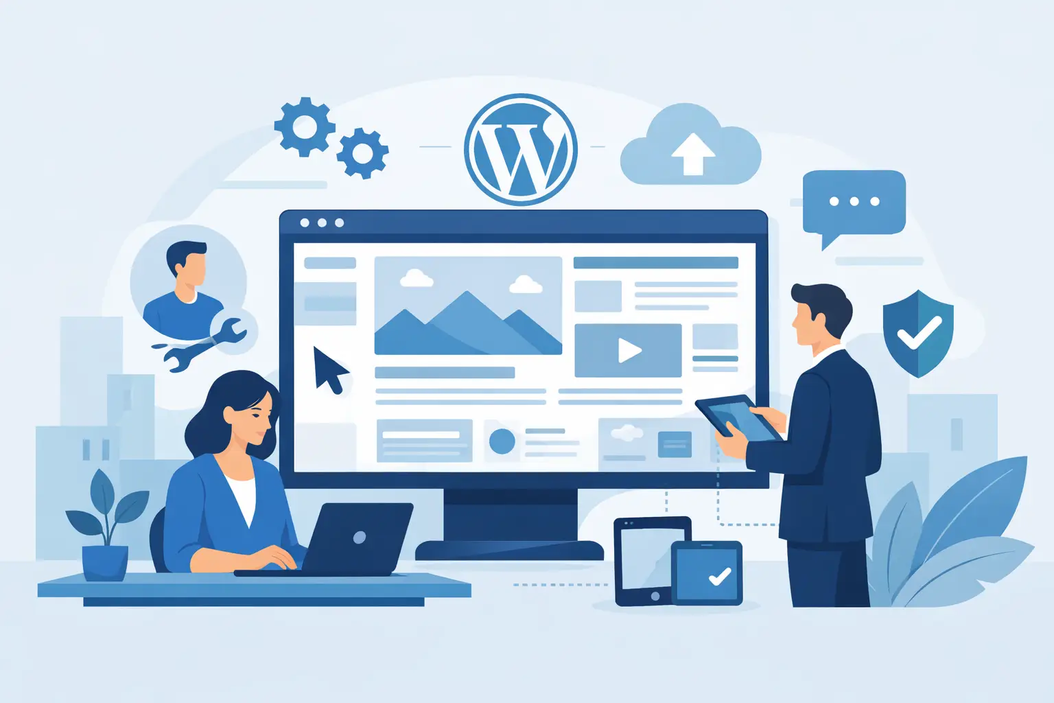 WordPress Website Betreuung für Agenturen